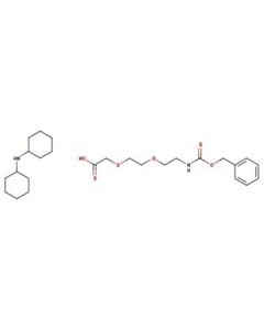 Astatech DICYCLOHEXYLAMINE 3-OXO-1-PHENYL-2,7,10-TRIOXA-4-AZADODECAN-12-OATE; 1G; Purity 95%; MDL-MFCD09264375